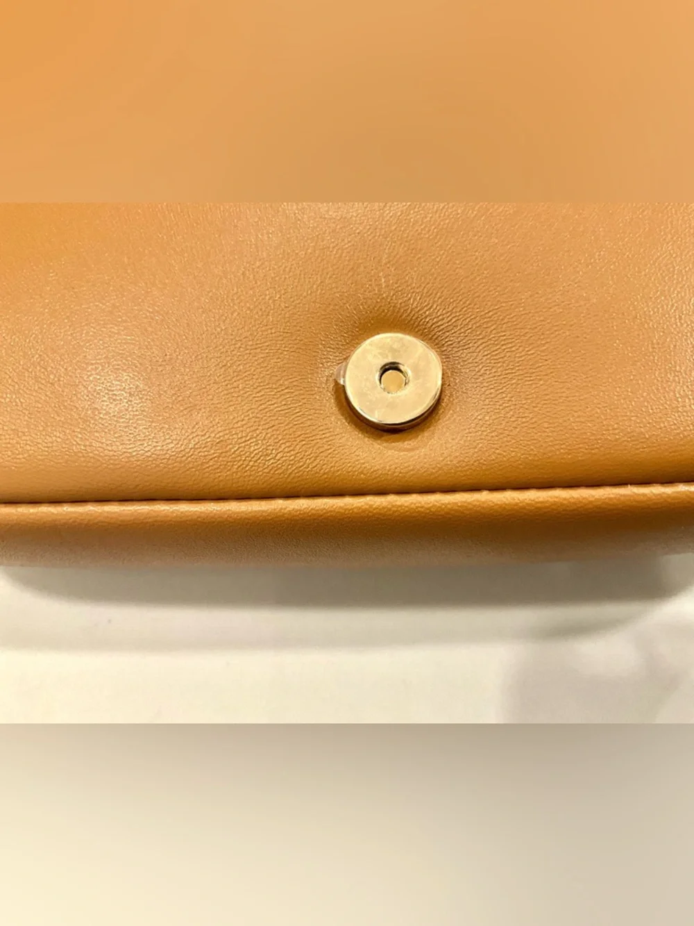 Burberry Small Lola Quilted Leather Bag Maple Brown Gold Chain NWT - Picture 10 of 15